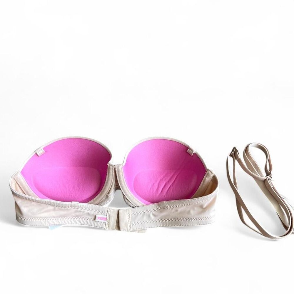 Victoria-s-secret Women's Tan and Cream Bra